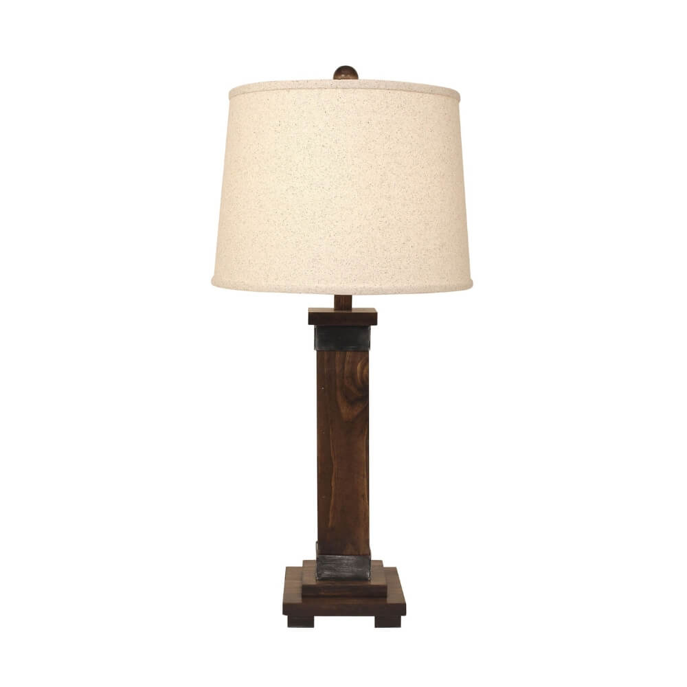 Alegro Mission Dark Table Lamp