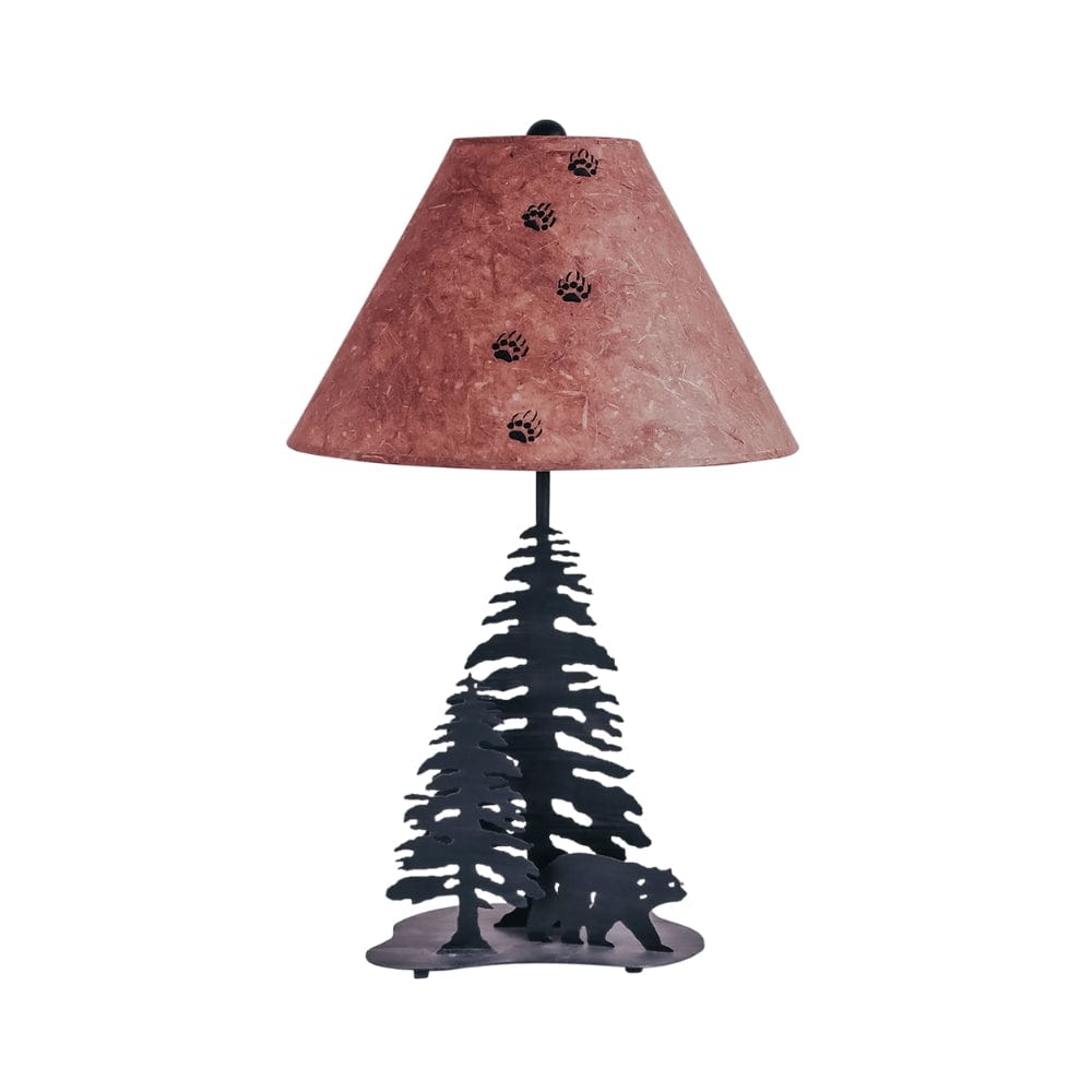 Bear Paw Shade Table Lamp