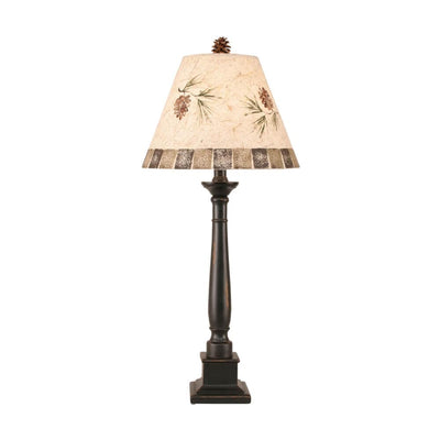 Black Cone Morning Table Lamp
