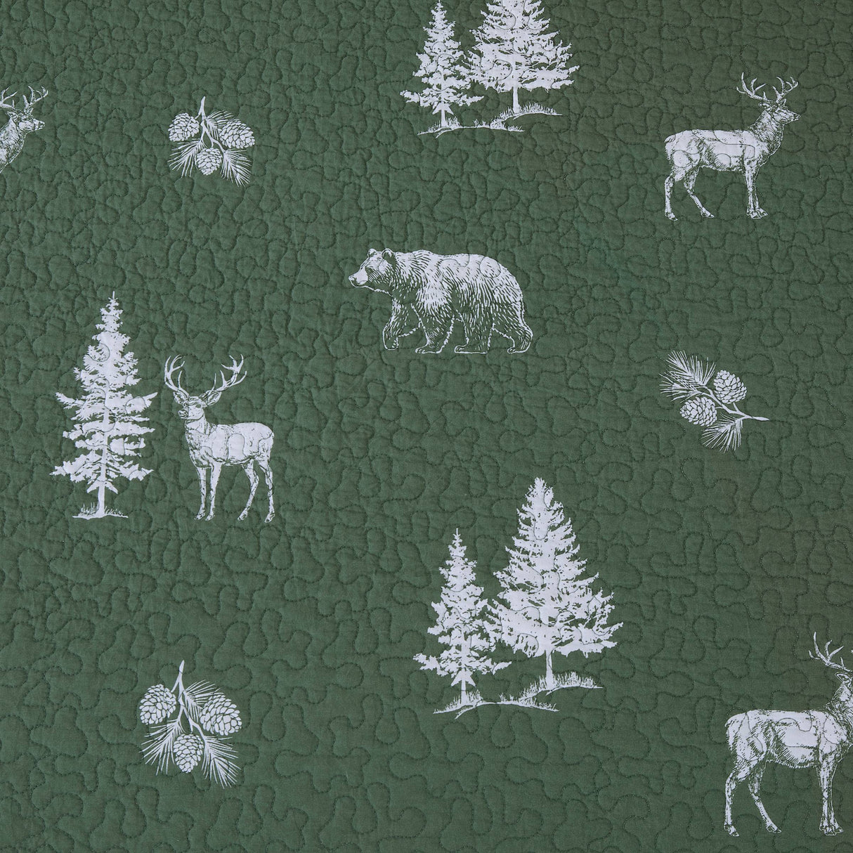 Evergreen Retreat Quilt Set