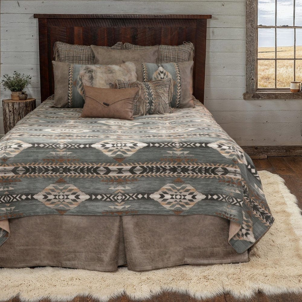 Southwest Steel Coverlet