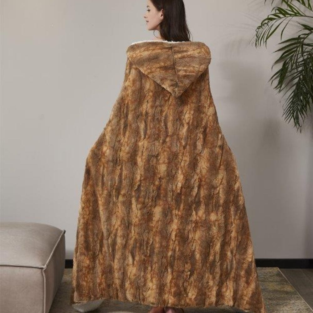 Cedar Bark Wearable Throw