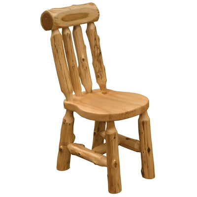 Cedar Log Lumberjack Bistro Side Chair