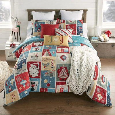 Christmas Patch Comforter Set