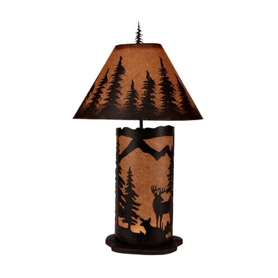 Desert Mountain Deer Nightlight Lamp