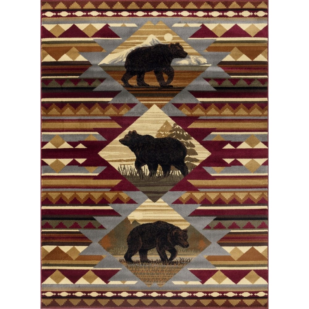 Diamond Bear Area Rug