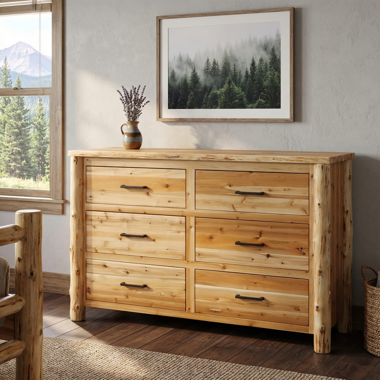 Cedar Creek 6 Drawer Dresser