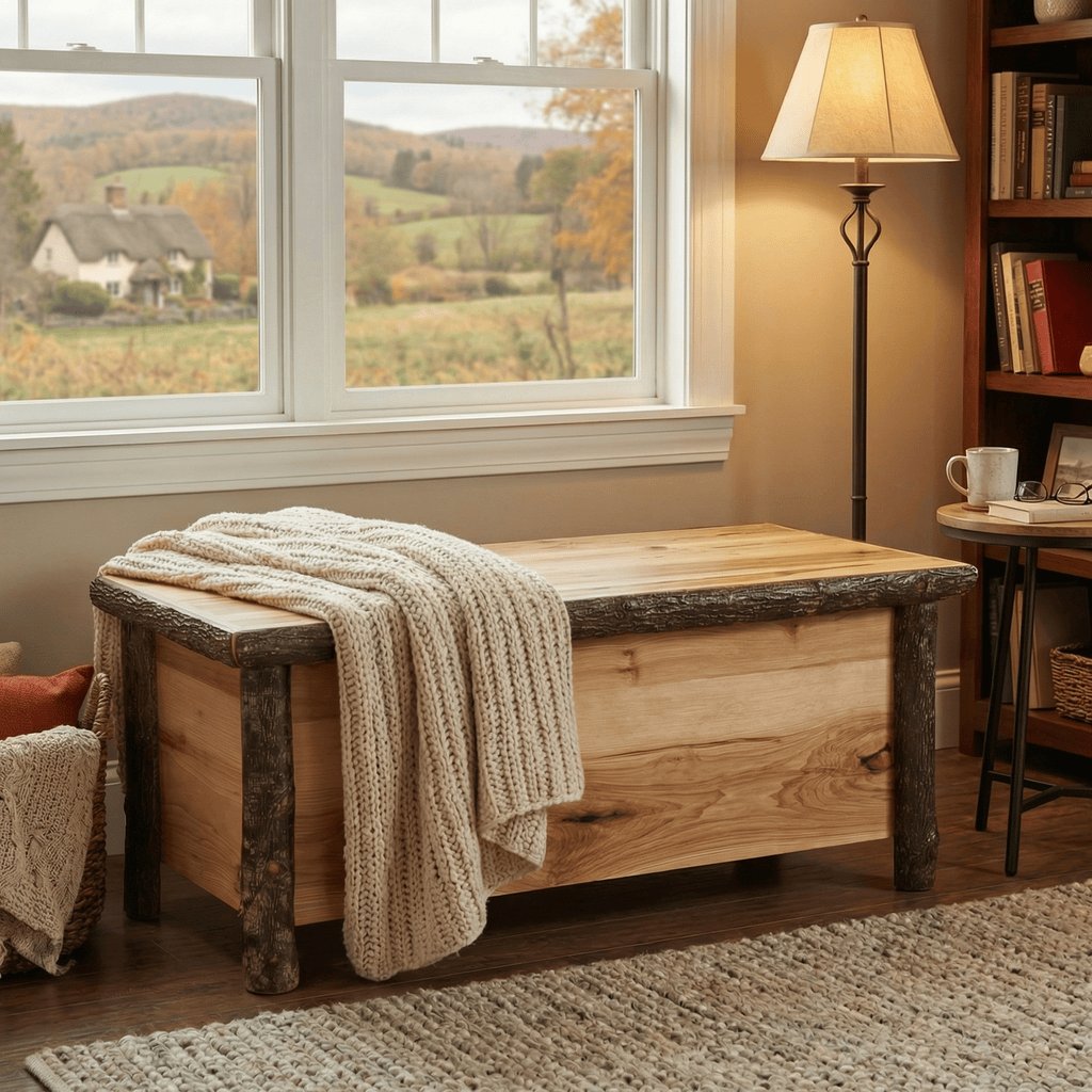 Hickory Blanket Chest