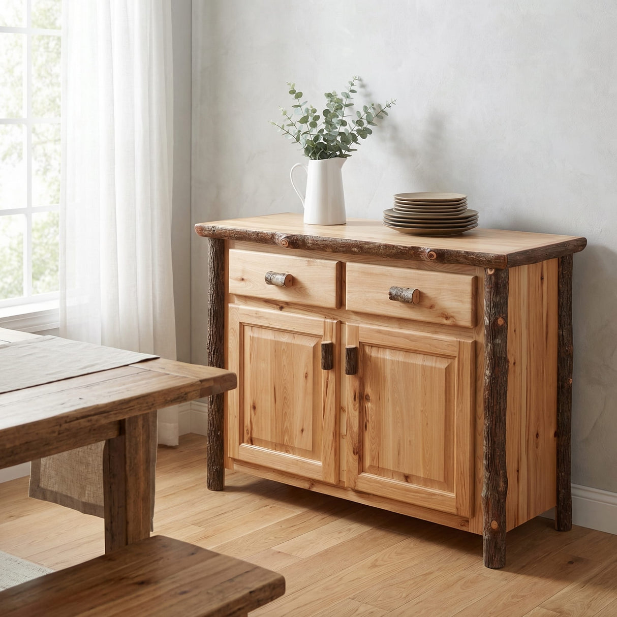 Hickory Log Buffet