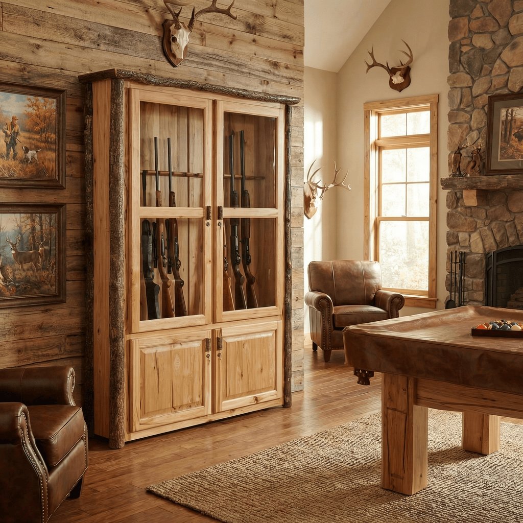 Hickory 12 Gun Cabinet