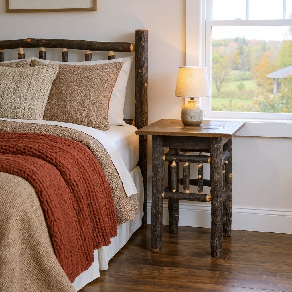 Roanoke Tobacco Square Open Nightstand
