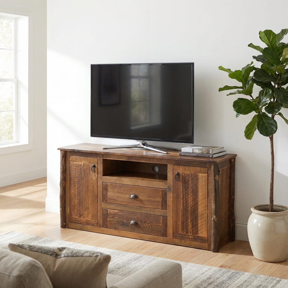Roanoke Tobacco Widescreen TV Stand