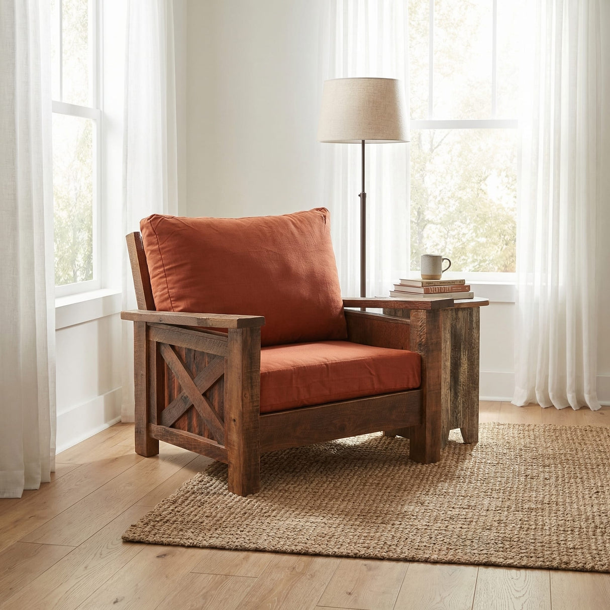 Barnwood Oversized Chair