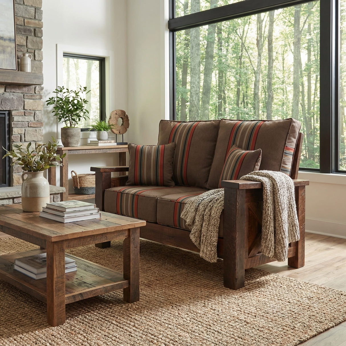 Barnwood Standard Loveseat