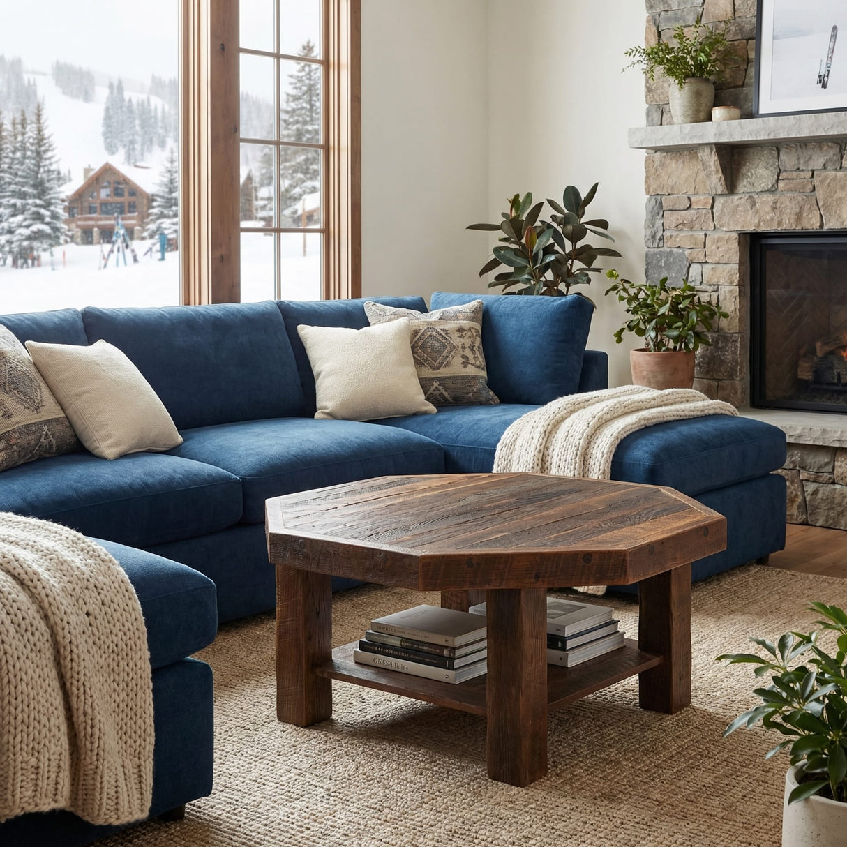 Artisan Octagon Coffee Table