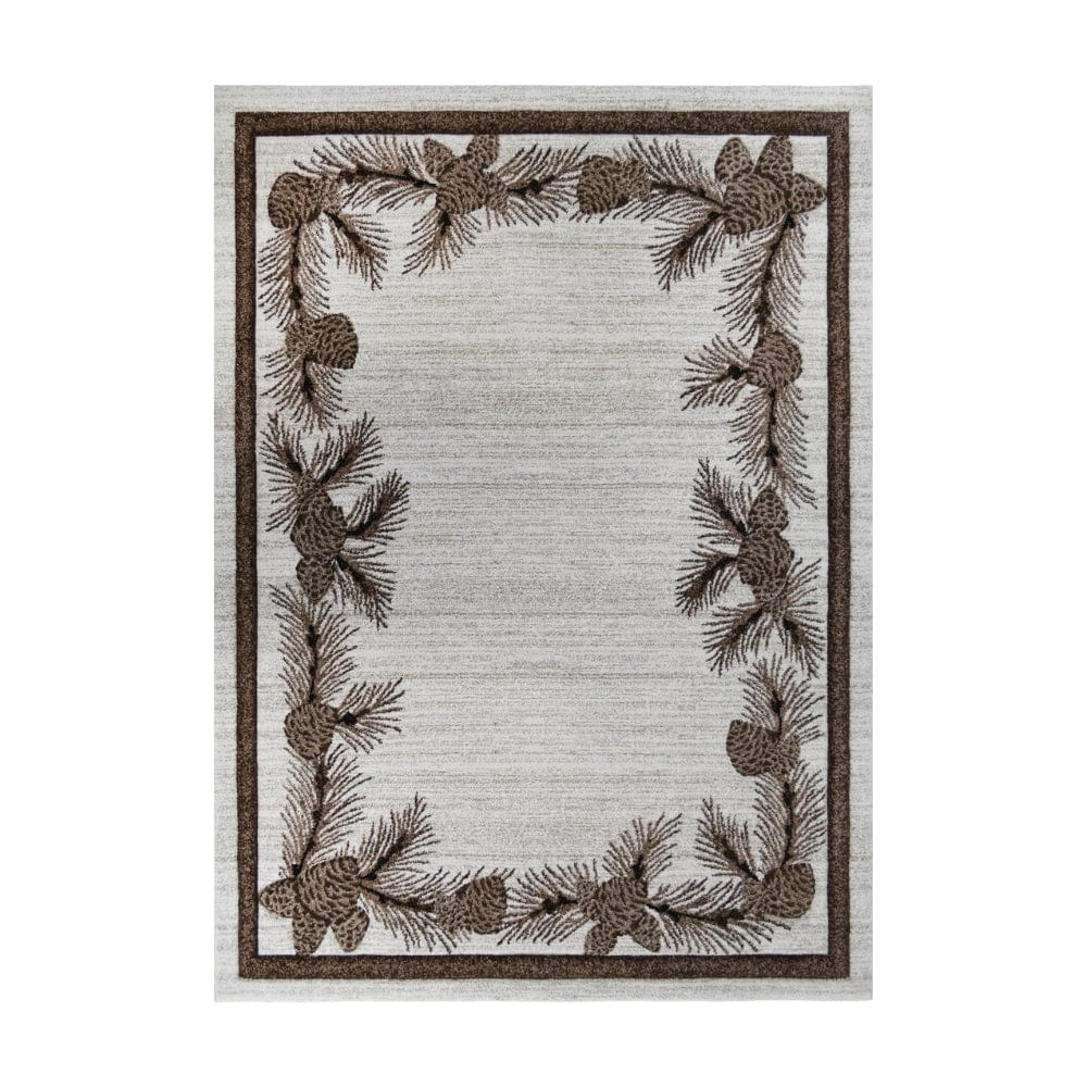 Honeybrook Border Area Rug