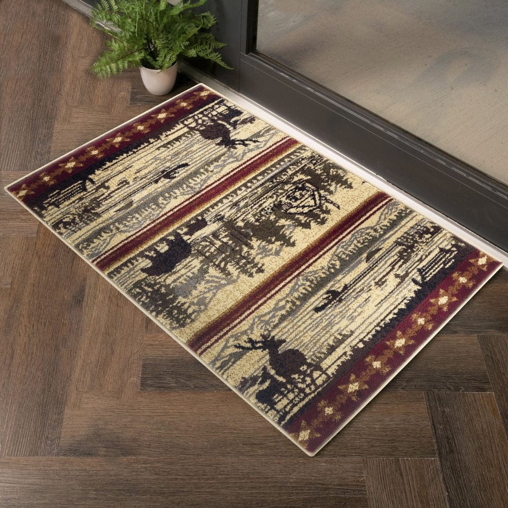 Lakeside Wildlife Area Rug