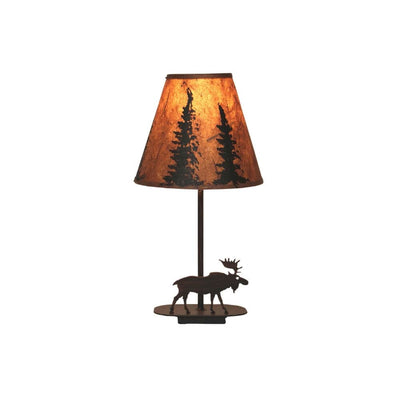 Mini Moose Iron Accent Lamp