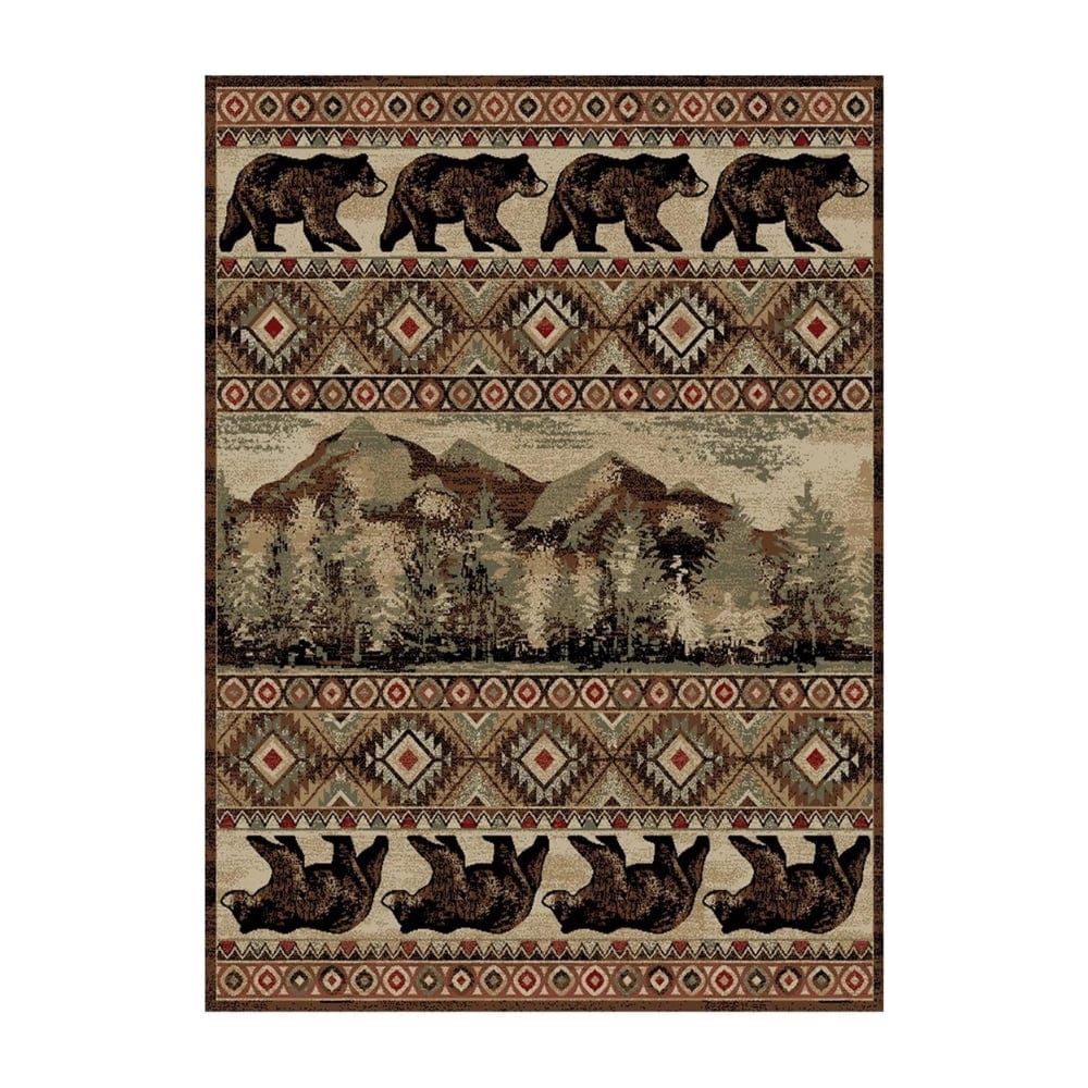 Mountain Friends Area Rug | Cabin Place – The Cabin Place