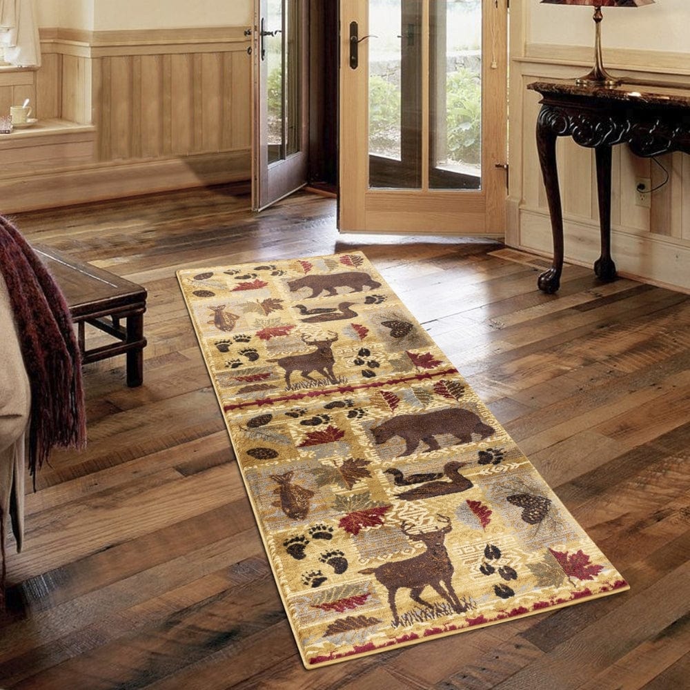 Nature Tracks Area Rug