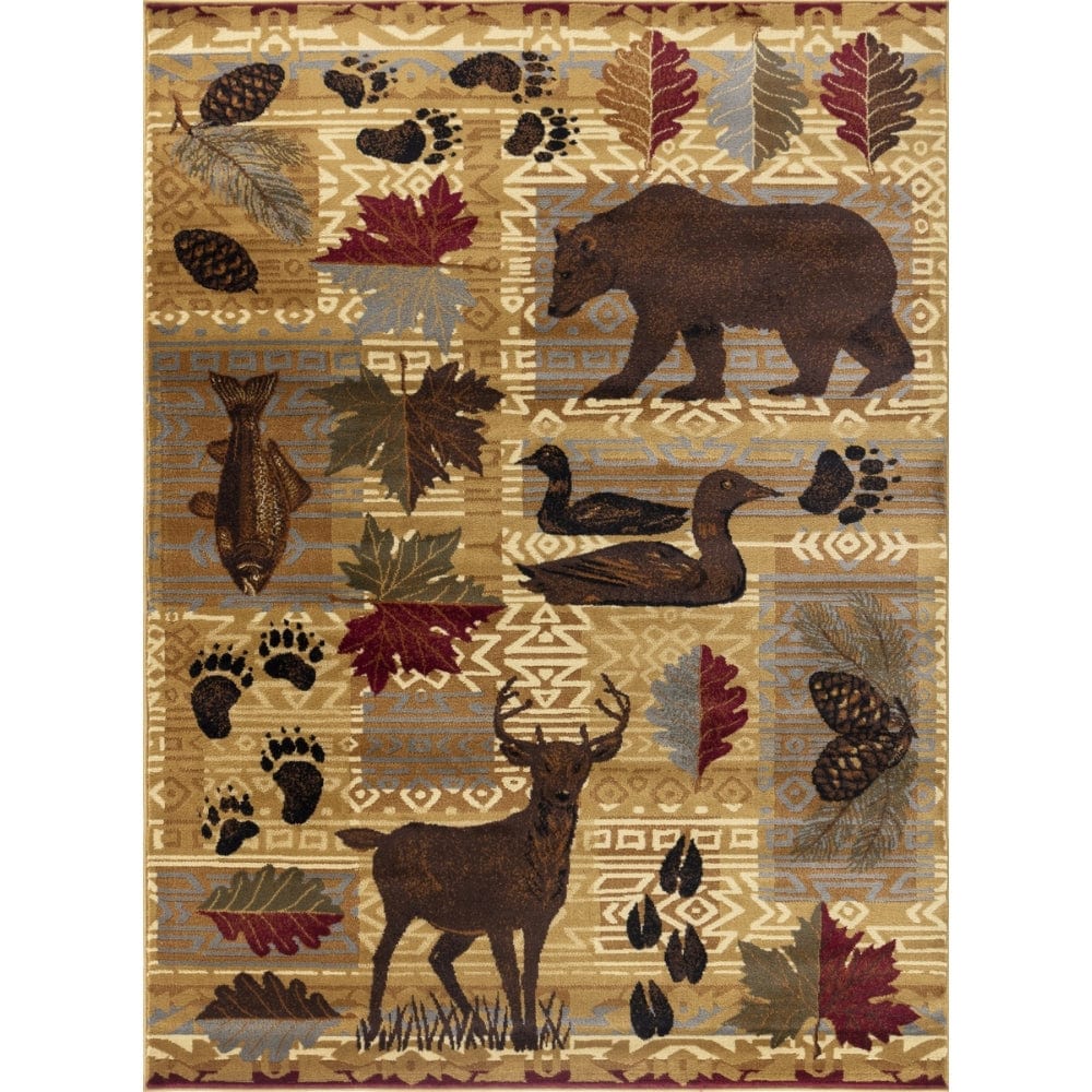 Nature Tracks Area Rug