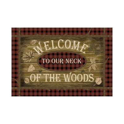 Neck Of The Woods Welcome Rug