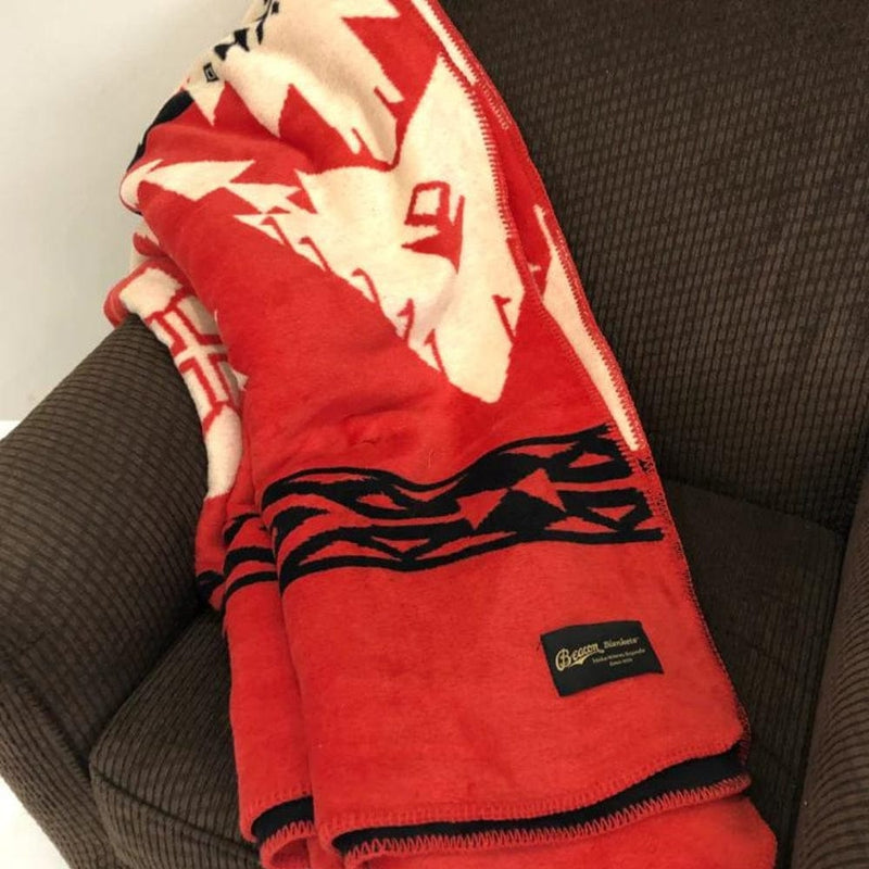 Southwest Red Desert Plush Blanket