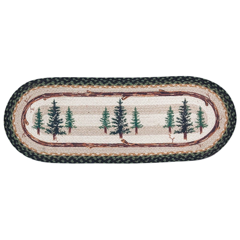 Timber Country Oval Table Runner