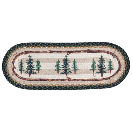 Timber Country Oval Table Runner