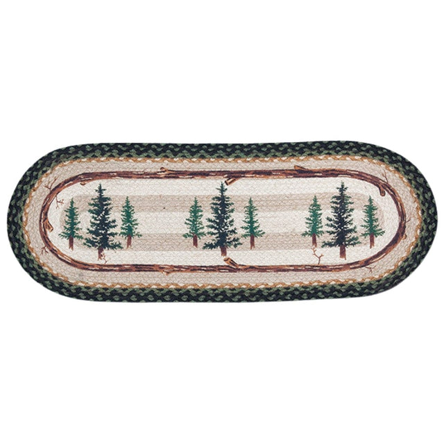 Timber Country Oval Table Runner