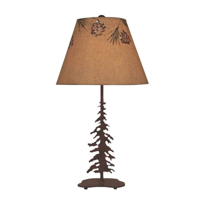 Towering Pines Pinecone Table Lamp