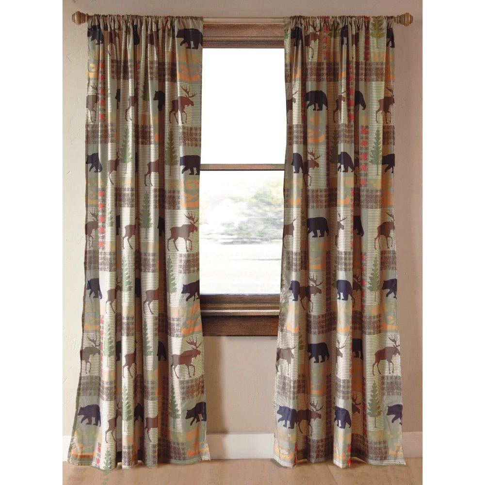 Wildlife Lake Quilt Drapes