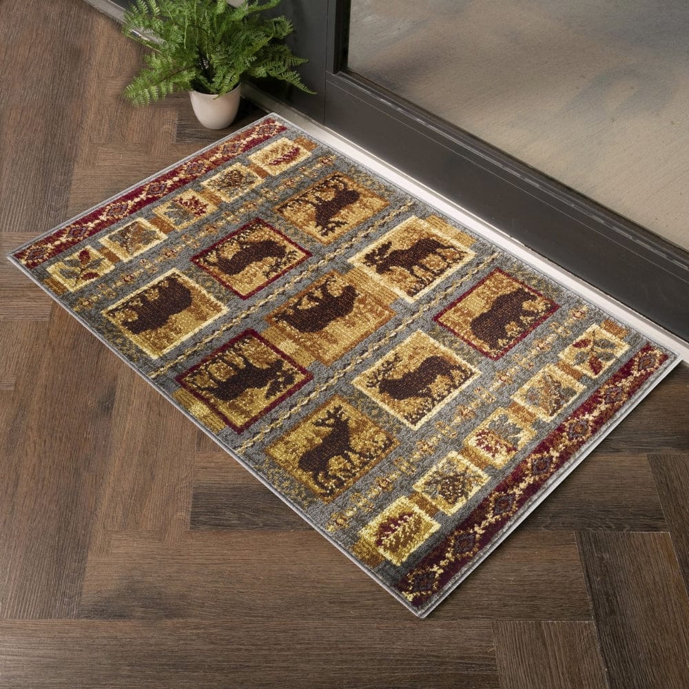 Wildlife Pattern Area Rug
