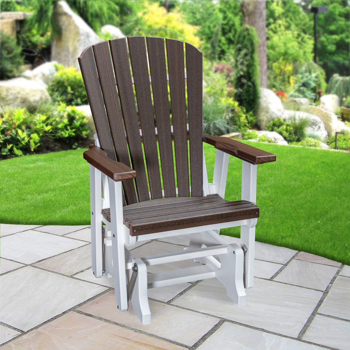 Premier Patio Fan Back Glider