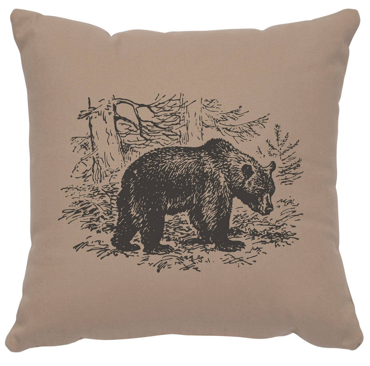 Cabin Classics Pillows - Bear Scene