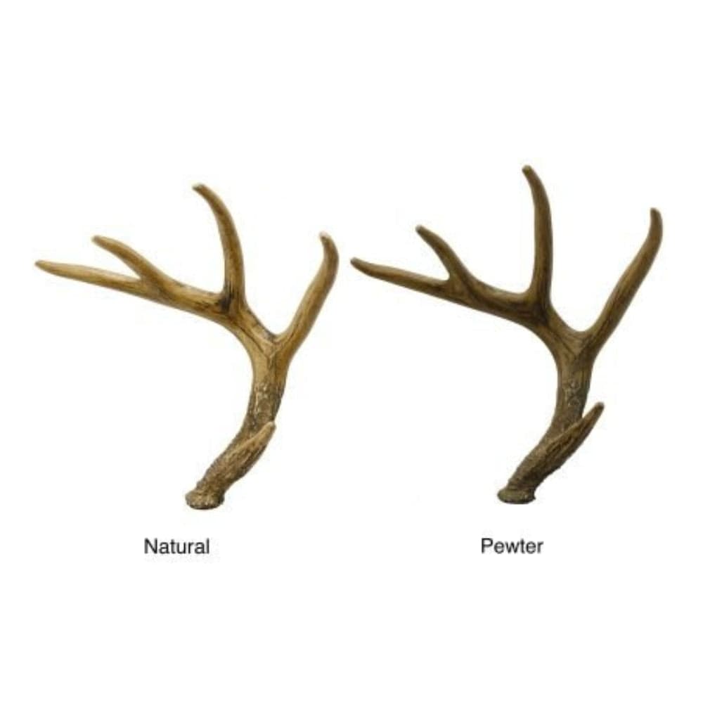 Whitetail 3 Pewter Antler Pendant Light