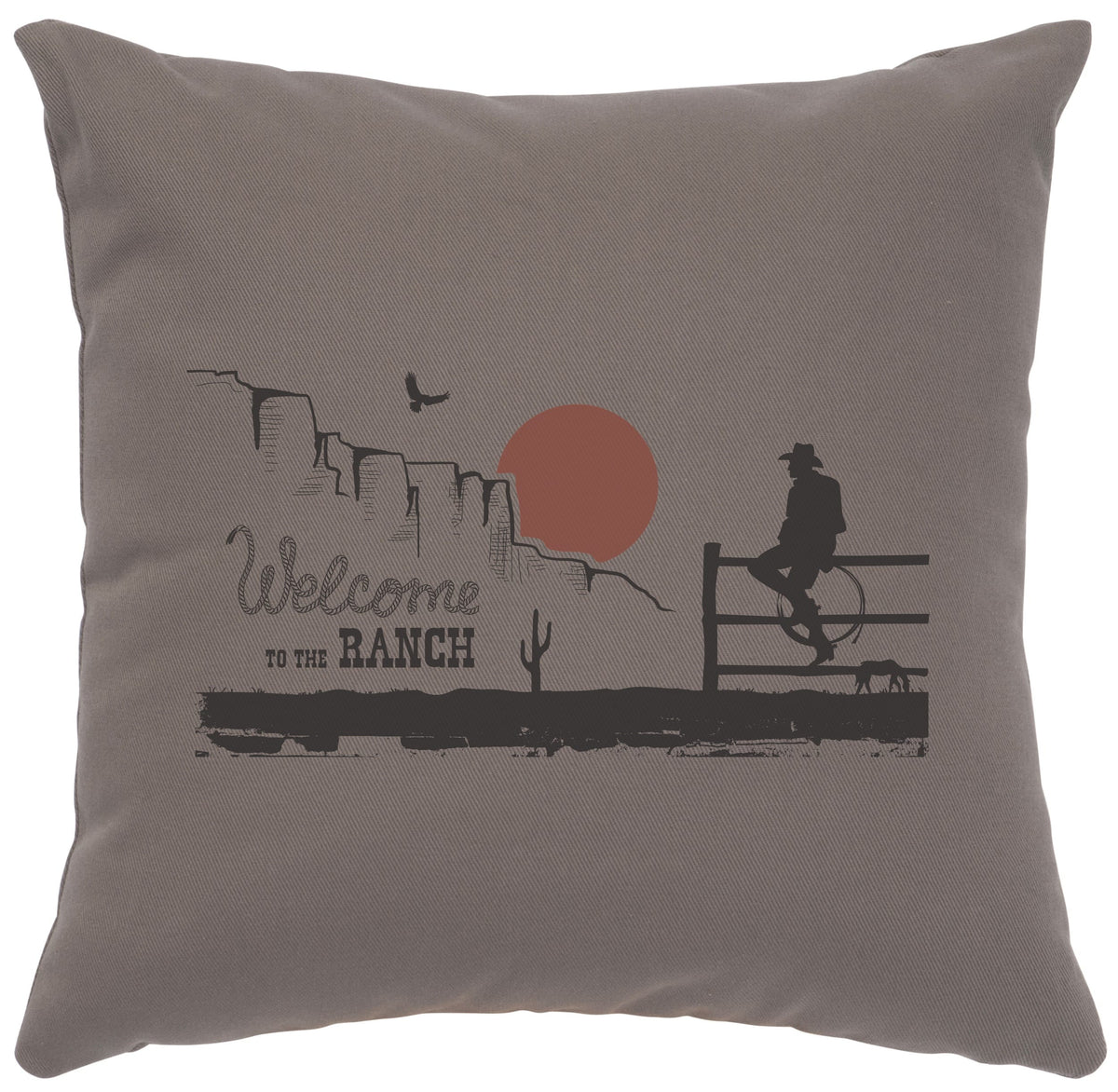 Cabin Classics Pillows - Welcome To The Ranch