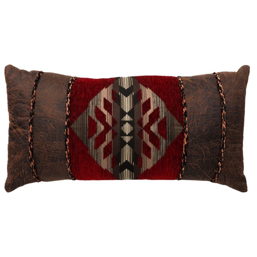 Crimson Catch Decor Pillow