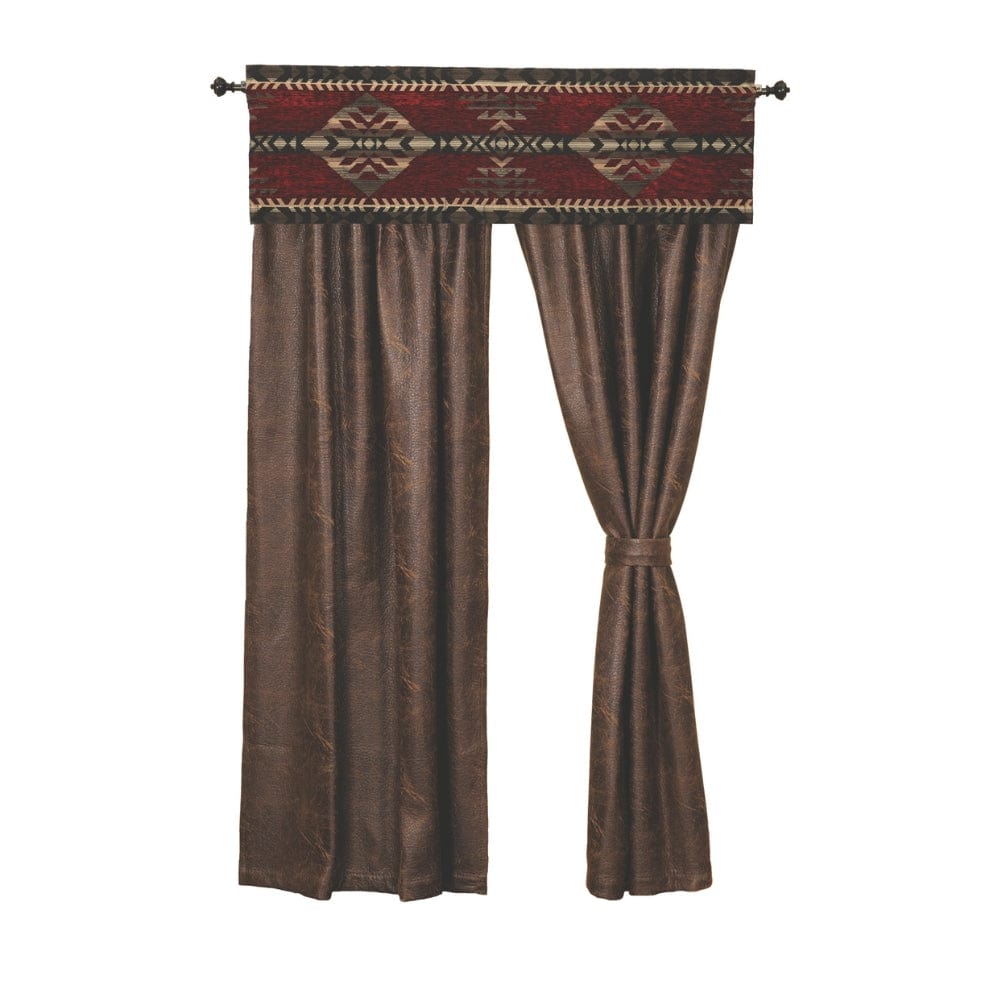 Crimson Catch Drape Set