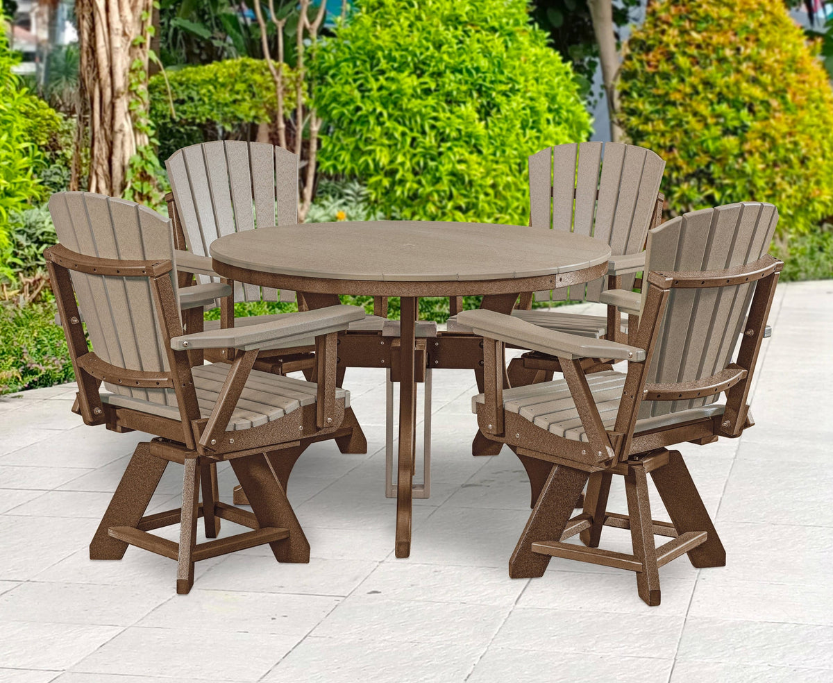 Premier Patio Five Piece Round Dining Height Dining Set