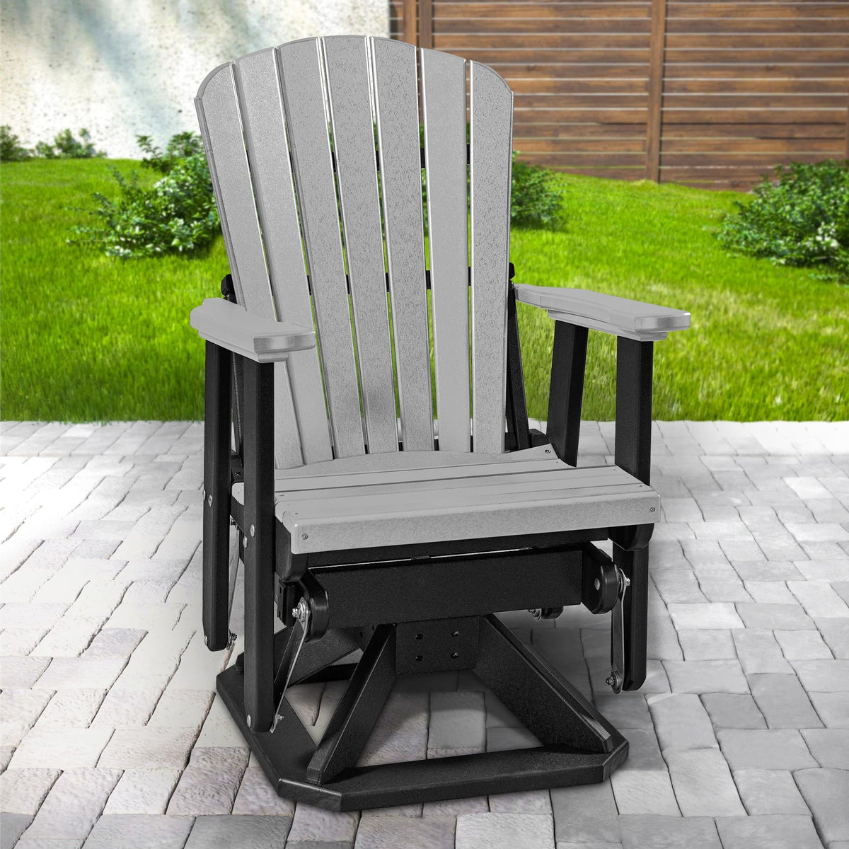 Premier Patio Fan Back Swivel Glider