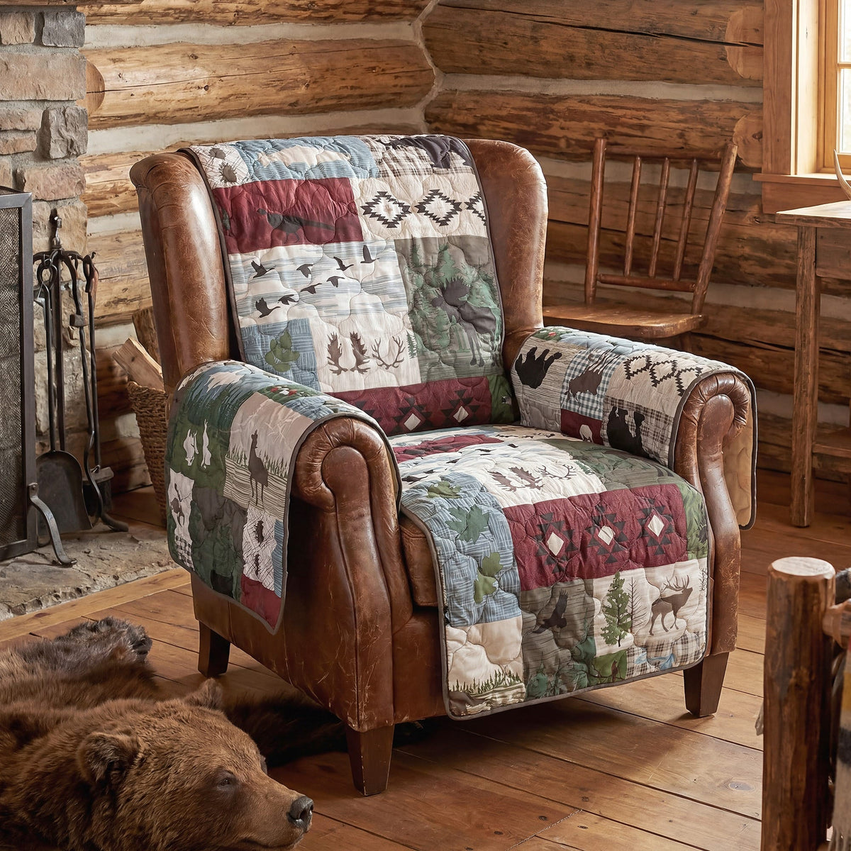 Montana Wilderness Chair Cover