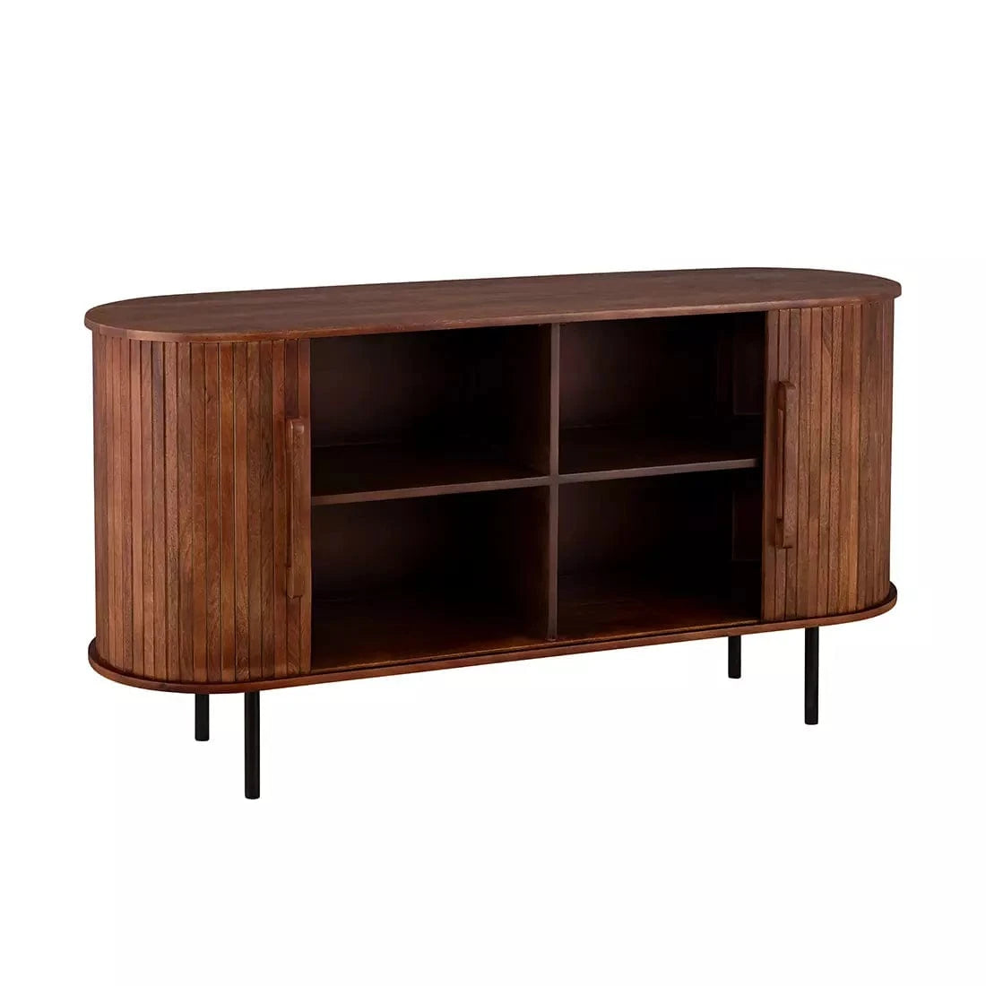 Modern Mango Wood 2 Door Cabinet