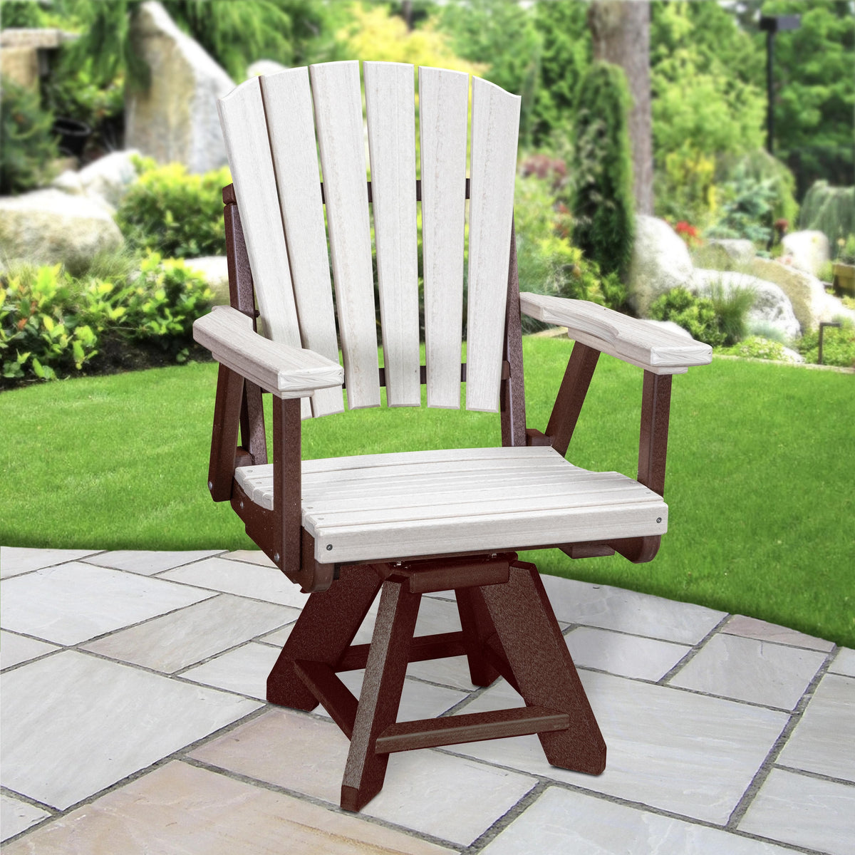 Premier Patio Dining Height Swivel Arm Chair