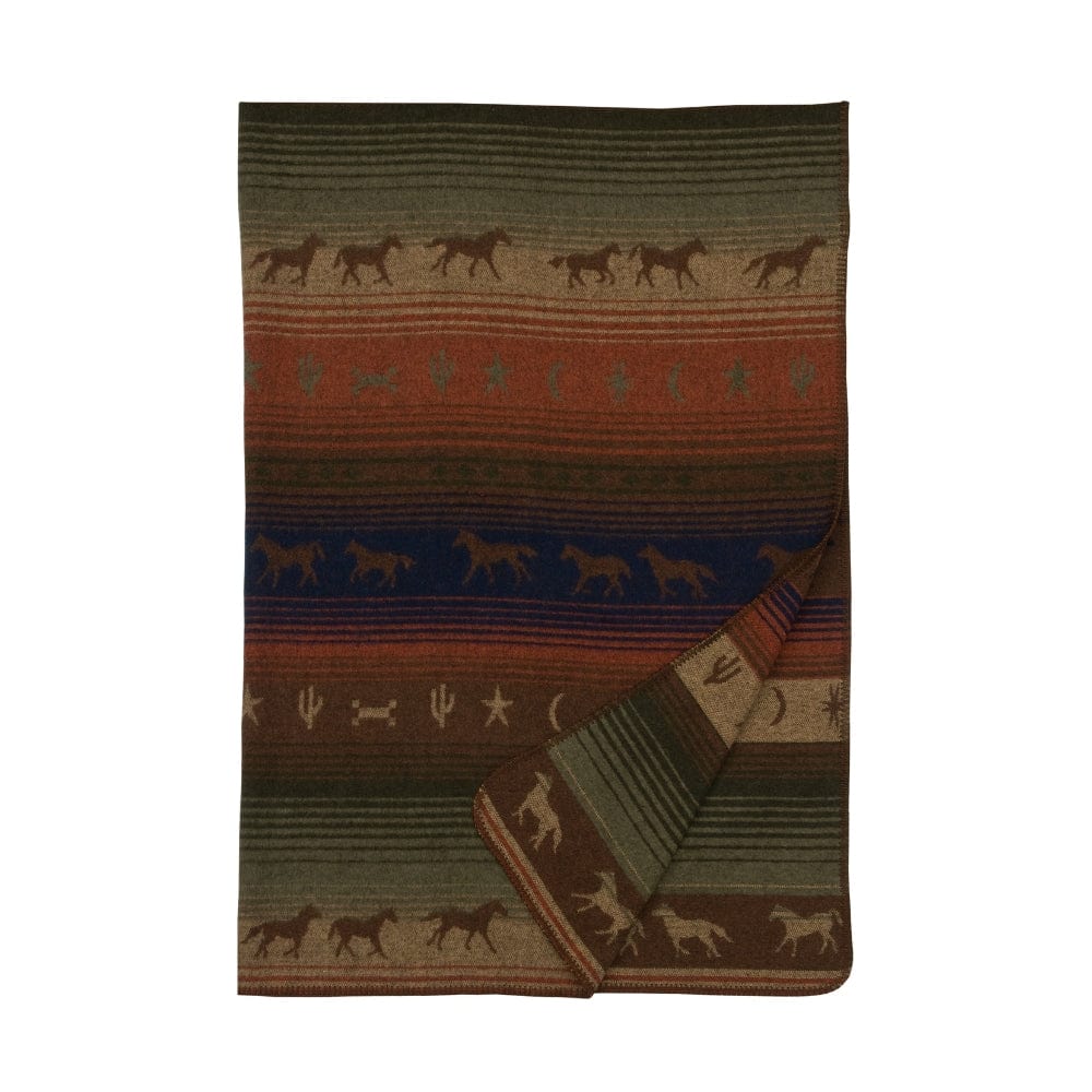 Wild Mustang Throw