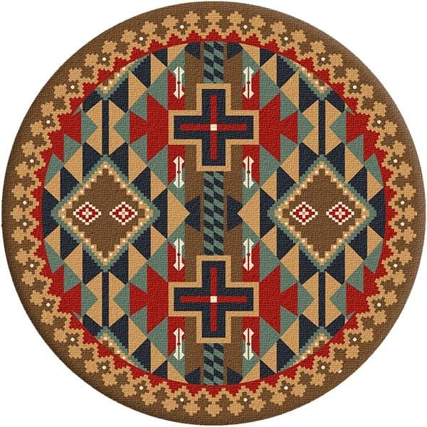 Los Pinos Cross Area Rug