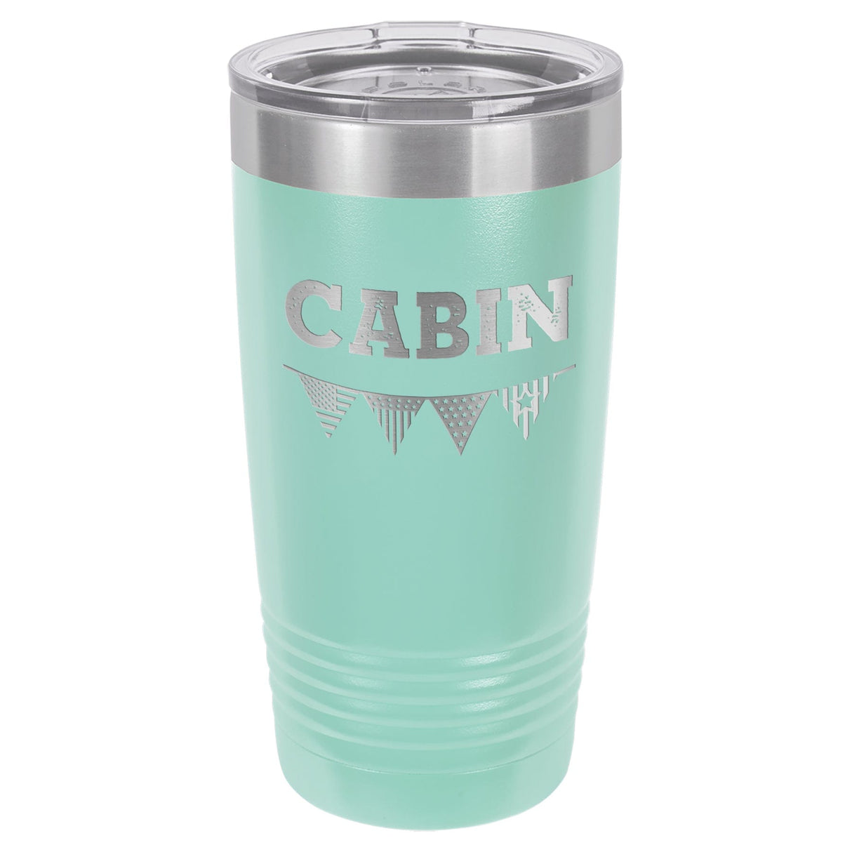 American Flag 20 oz Tumbler - Powder Coated