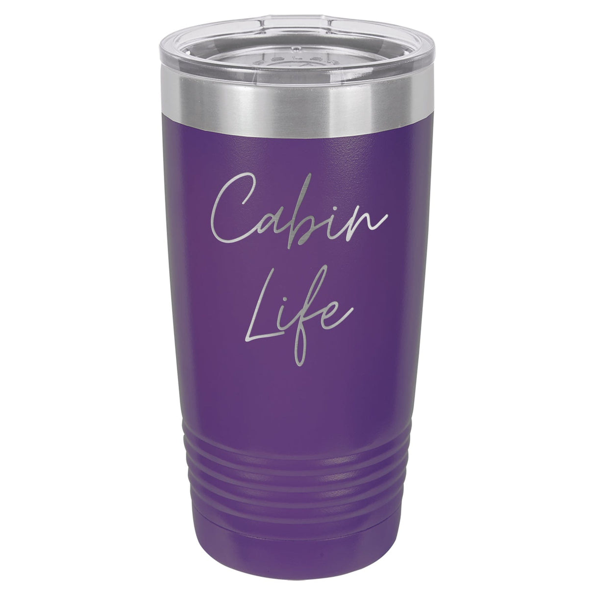 Cabin Life Two 20 oz Tumbler - Powder Coated