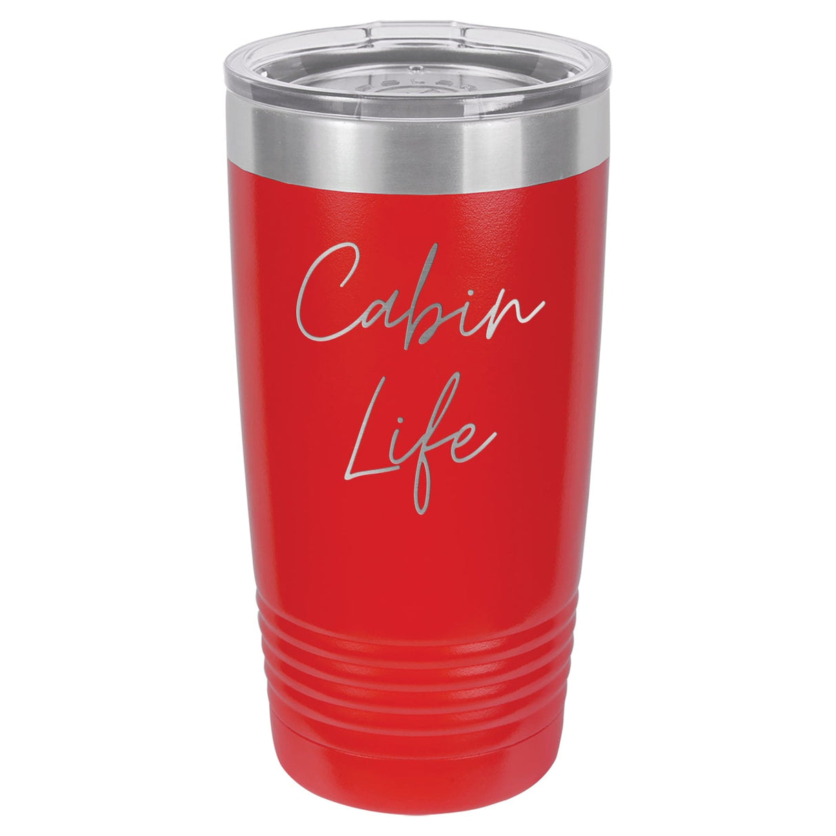 Cabin Life Two 20 oz Tumbler - Powder Coated