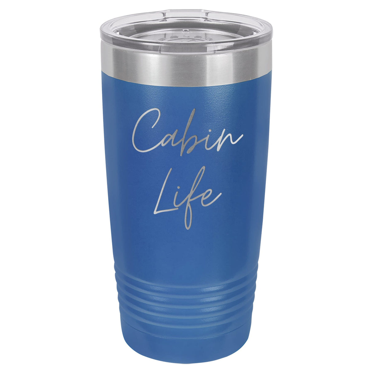 Cabin Life Two 20 oz Tumbler - Powder Coated